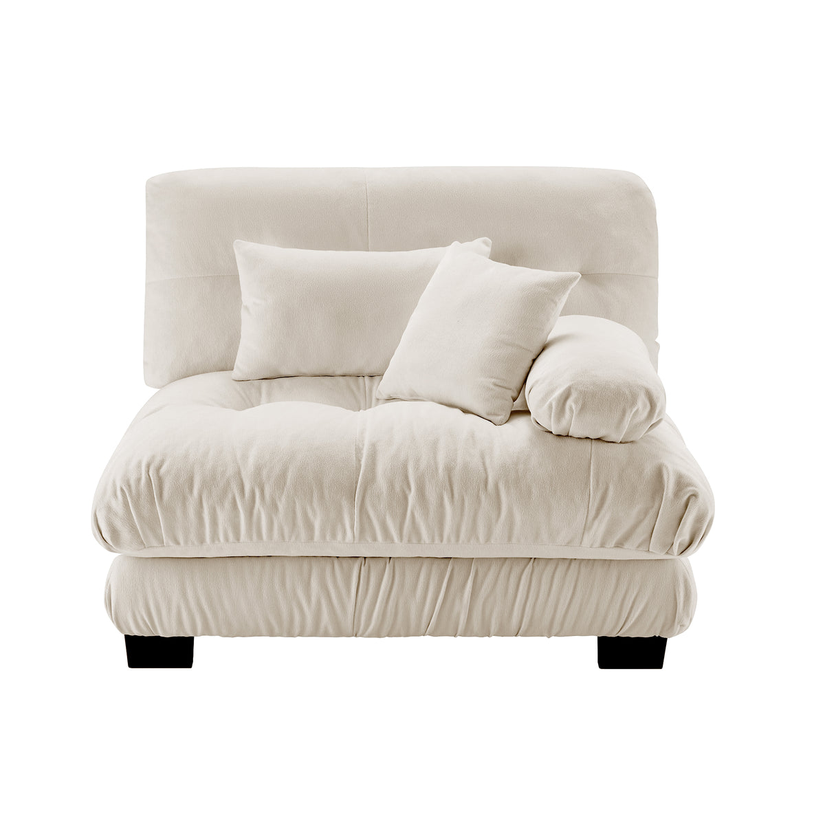 CLOUDIES RSF W/2 pillows - Light Coffee