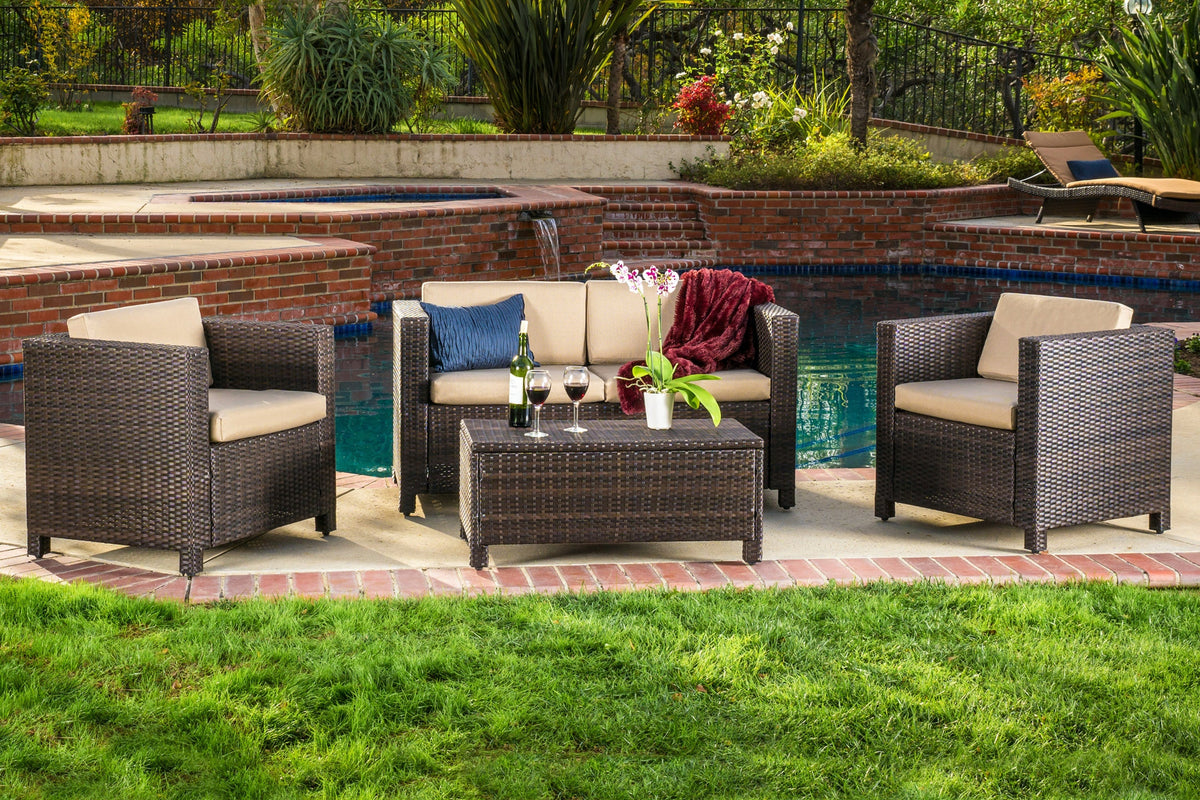 NOVEN Outdoor 4 Pieces Set
