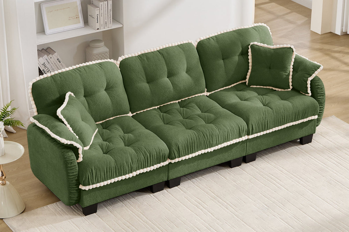 SANDRA 100" 3-Seater Sofa