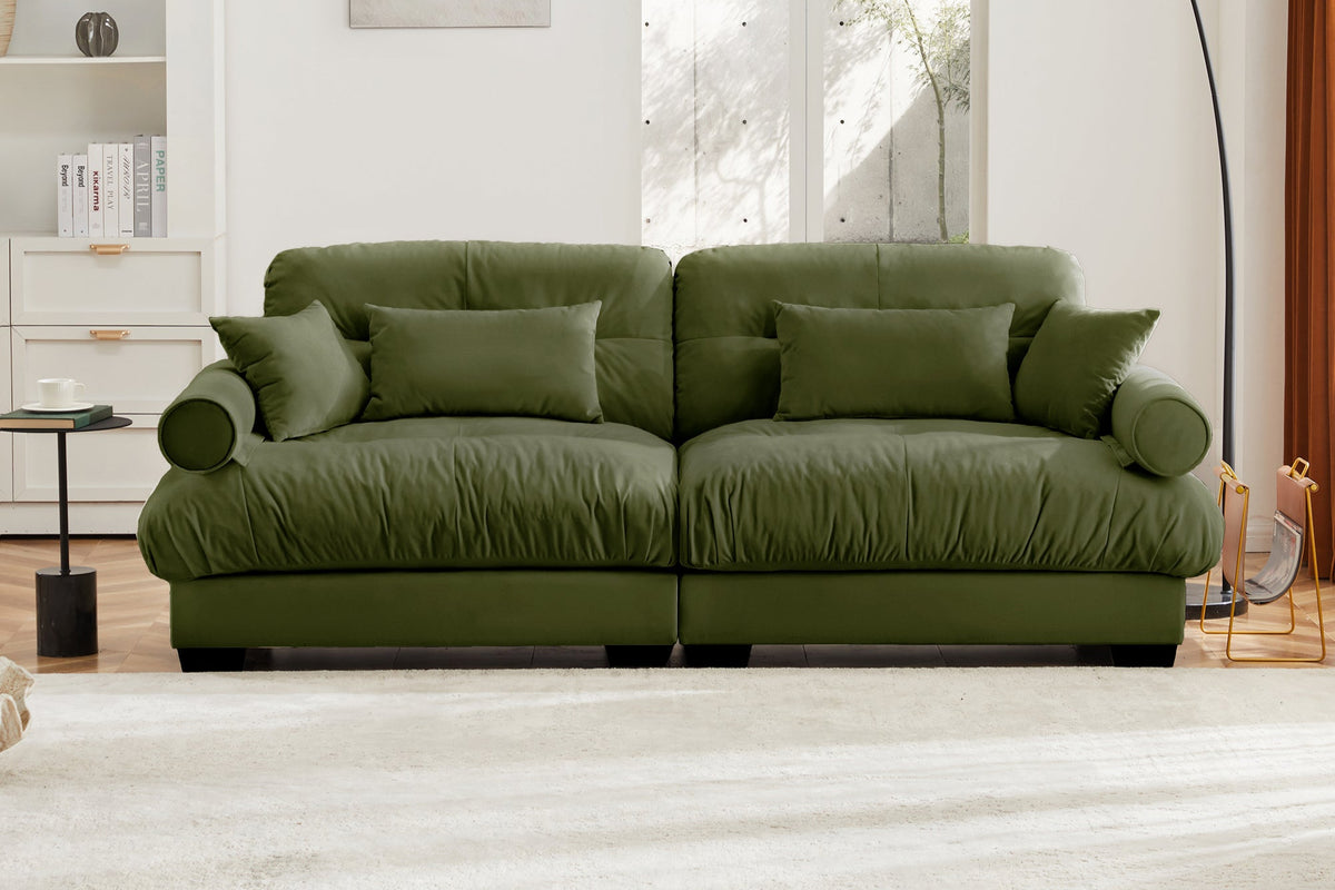 CLOUDIES 94&quot; Loveseat
