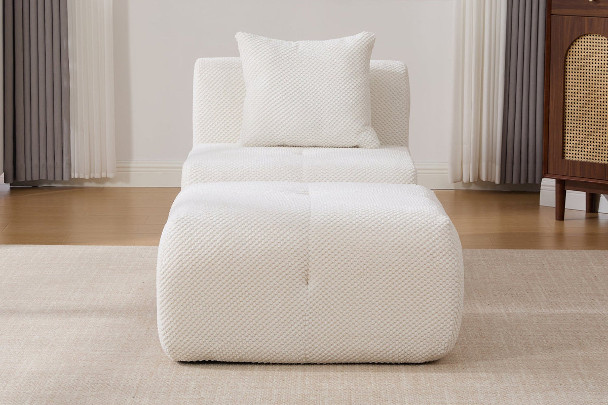 NEXO 31" Chair with Ottoman