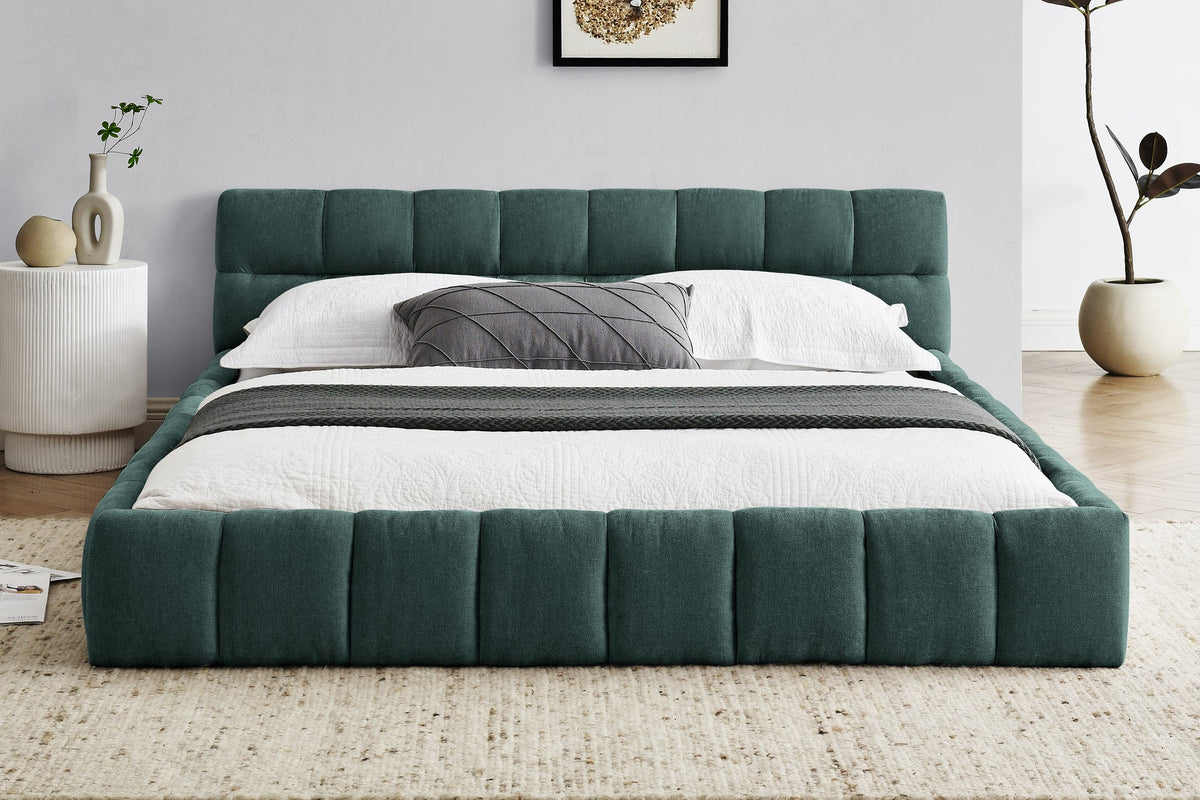 ELVORIN Queen Size Bed Frame