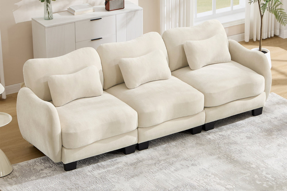 WAVE 101" 3-Seater Sofa