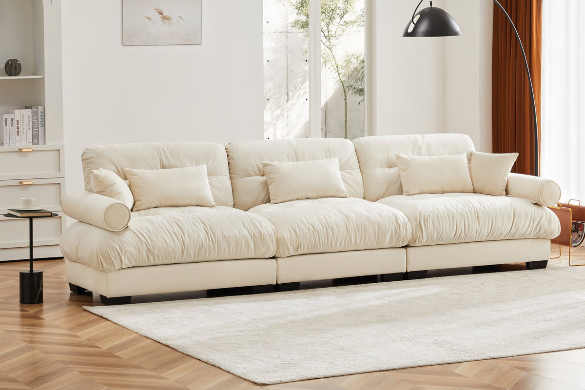 CLOUDIES 134&quot; 3 Seater Sofa