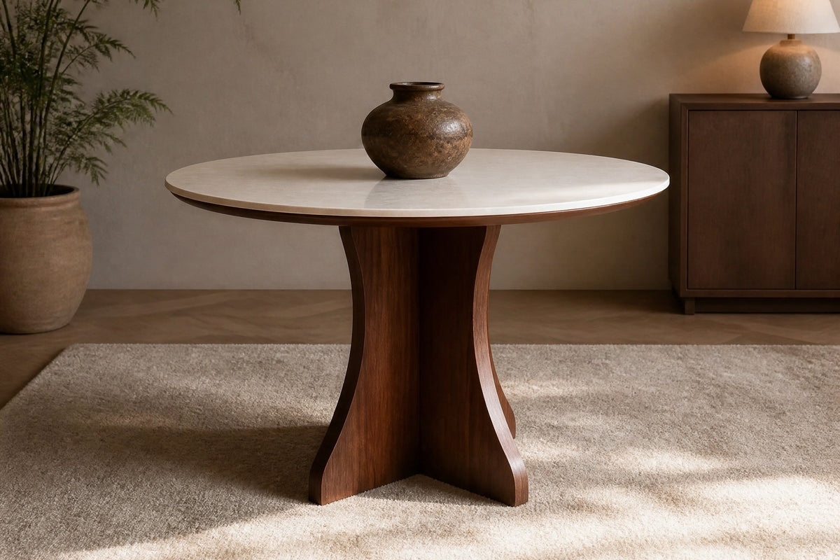FENWORTH 47" Round Dining Table