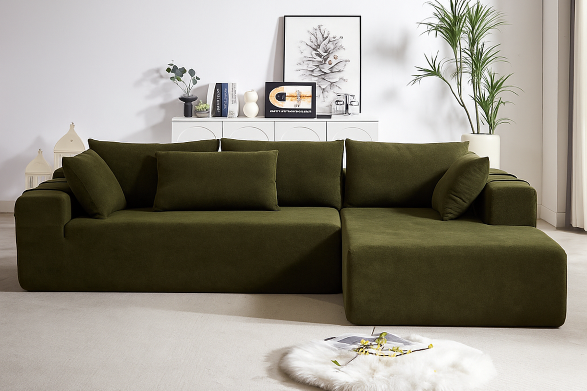 NOUVA 108" Right Chaise Sectional