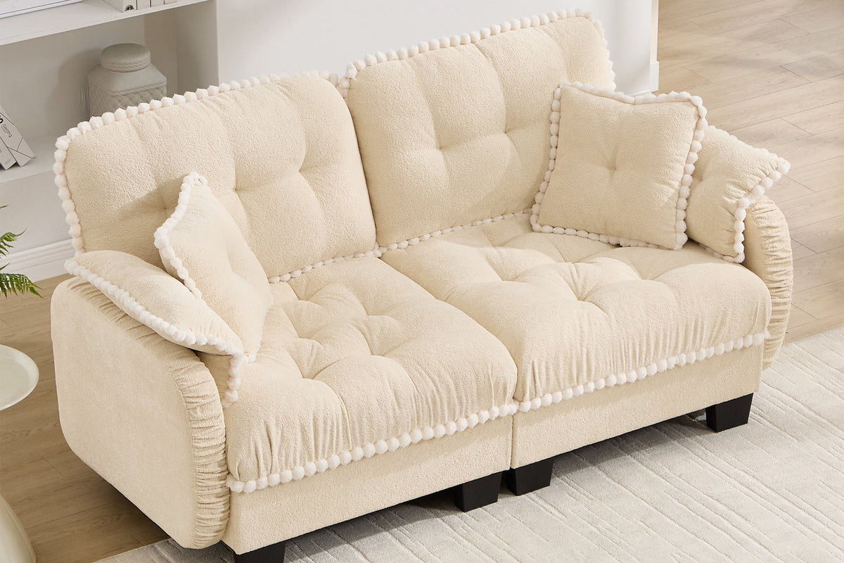 SANDRA 70" Loveseat Sofa