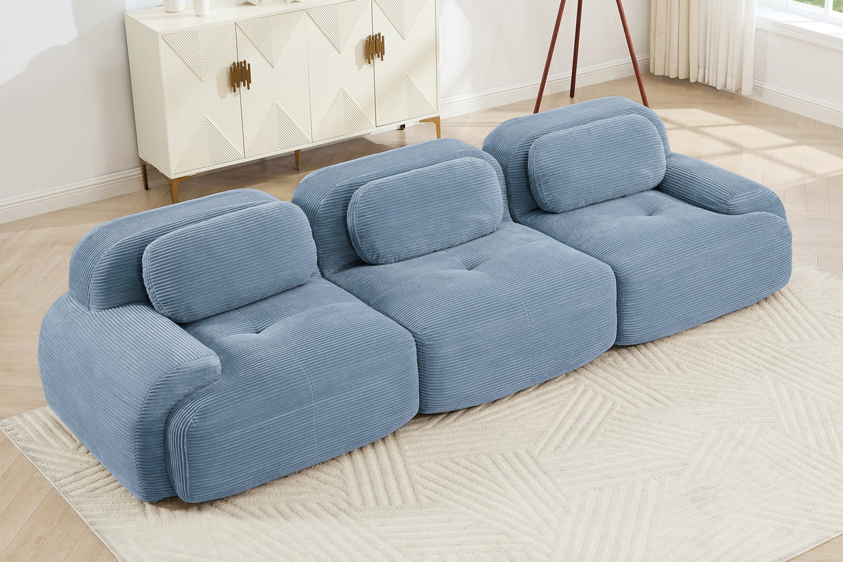 MIA 117&#39;&#39; 3-Seater Sofa