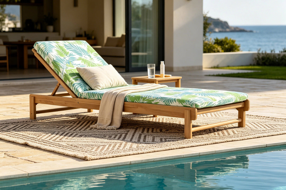 TYVORA 2-Fold Adjustable Chaise Lounge