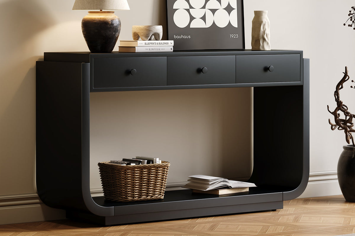 HYLOR Console Table Without Shelf