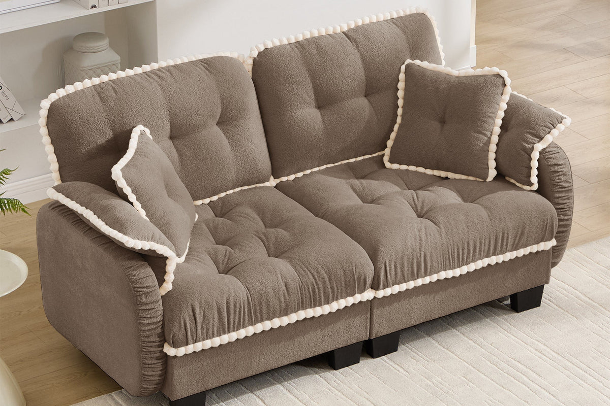 SANDRA 70" Loveseat Sofa