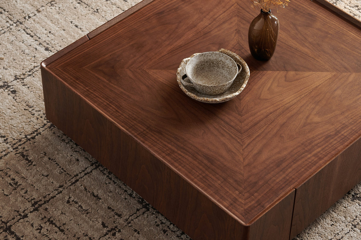BRENZIA 39" Coffee Table - Square