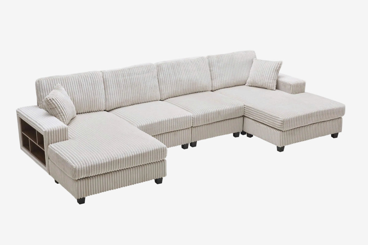 CUREN 139" Sleeper Sofa
