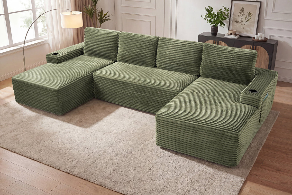 PENZARO 133" Sectional Sofa
