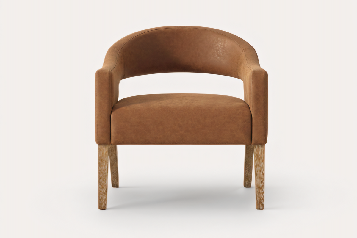 ALINO 25" Modern Barrel Chair