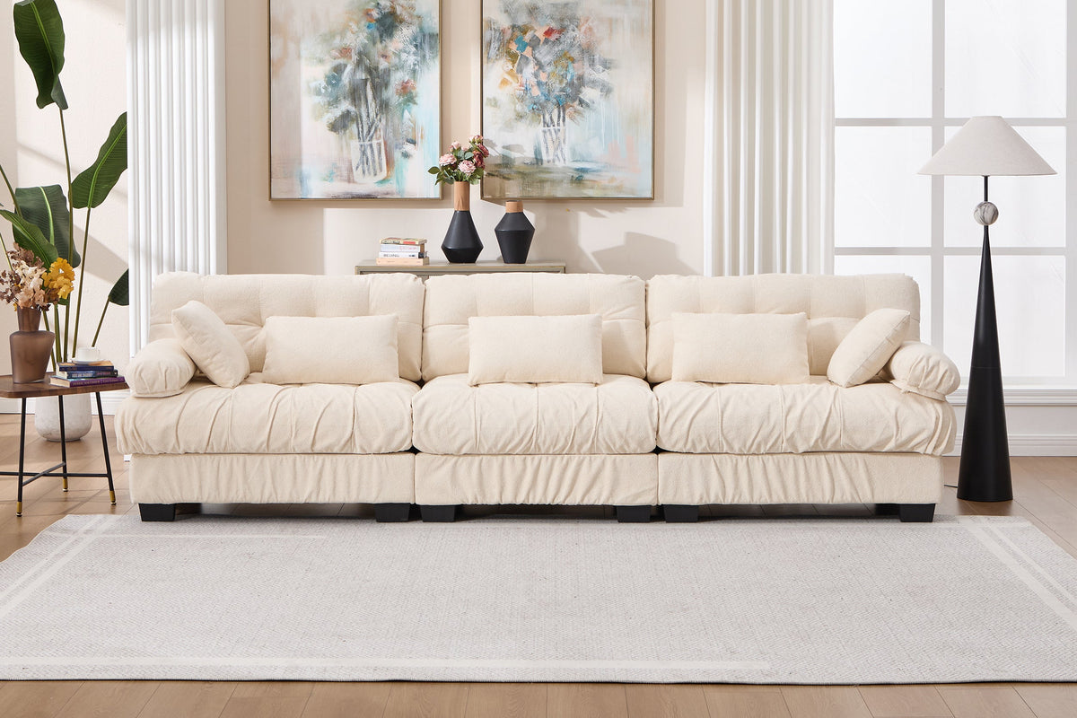 FELZARO 123" 3-Seater Sofa