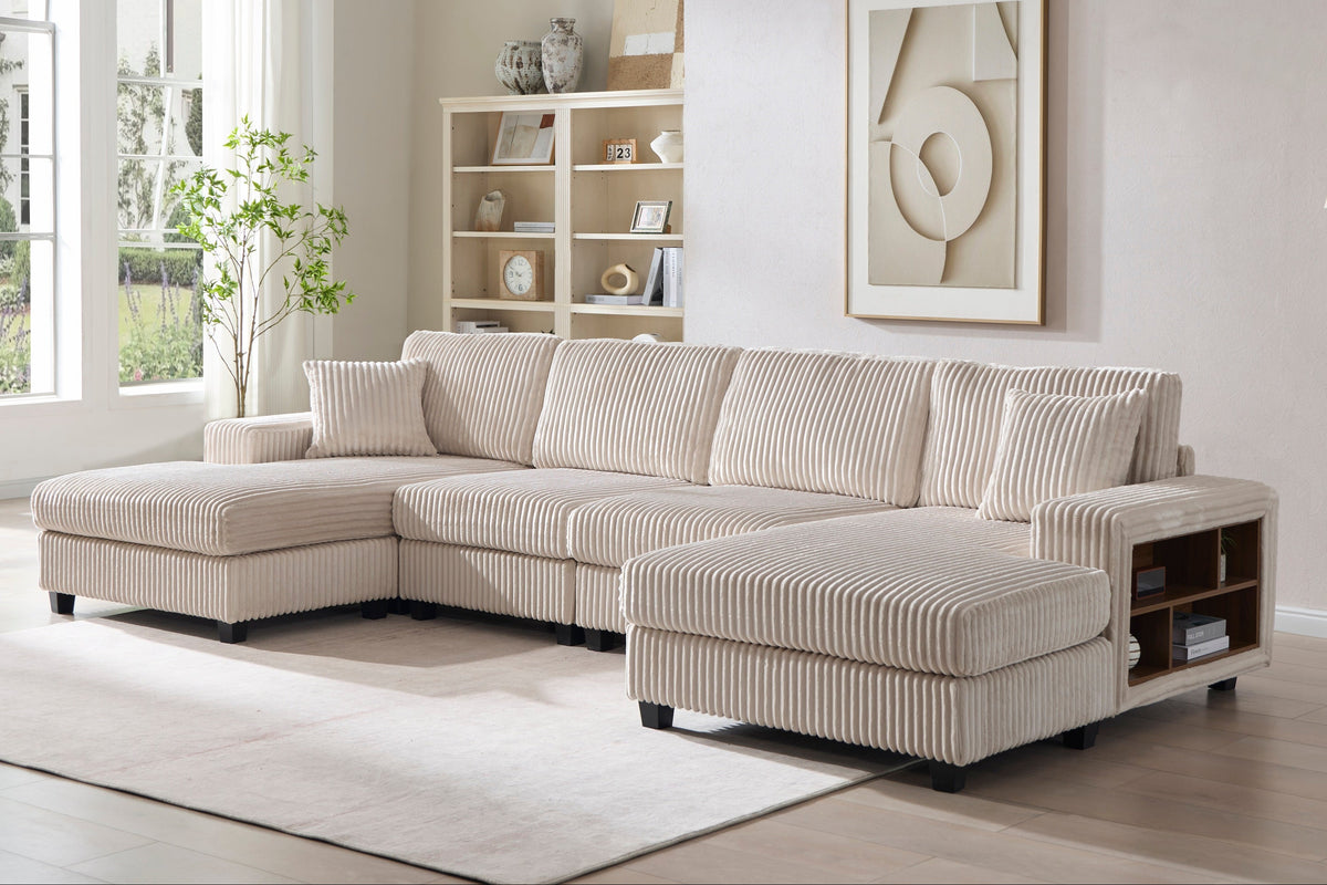CUREN 139" Sleeper Sofa