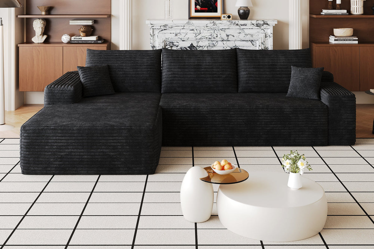 ORVITEX 107" Left Chaise Sofa