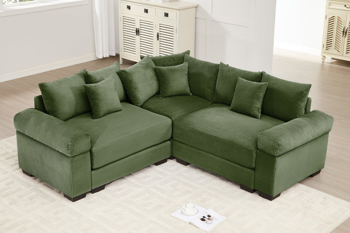 DESEO 158&quot; Sectional Sofa