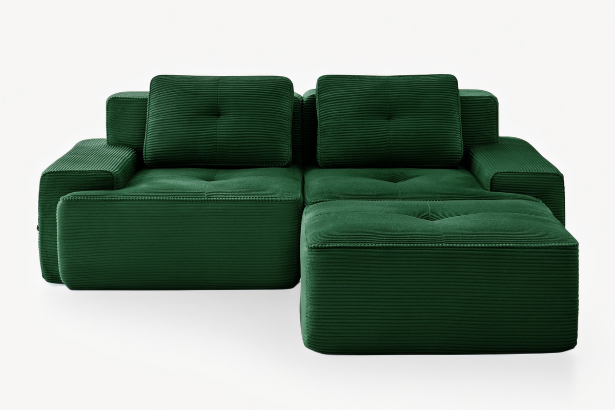 CORDELIA 82" Loveseat with 1 Ottoman