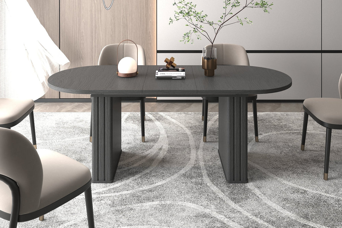 LAVIQO 63"-78" Extendable Dining Table