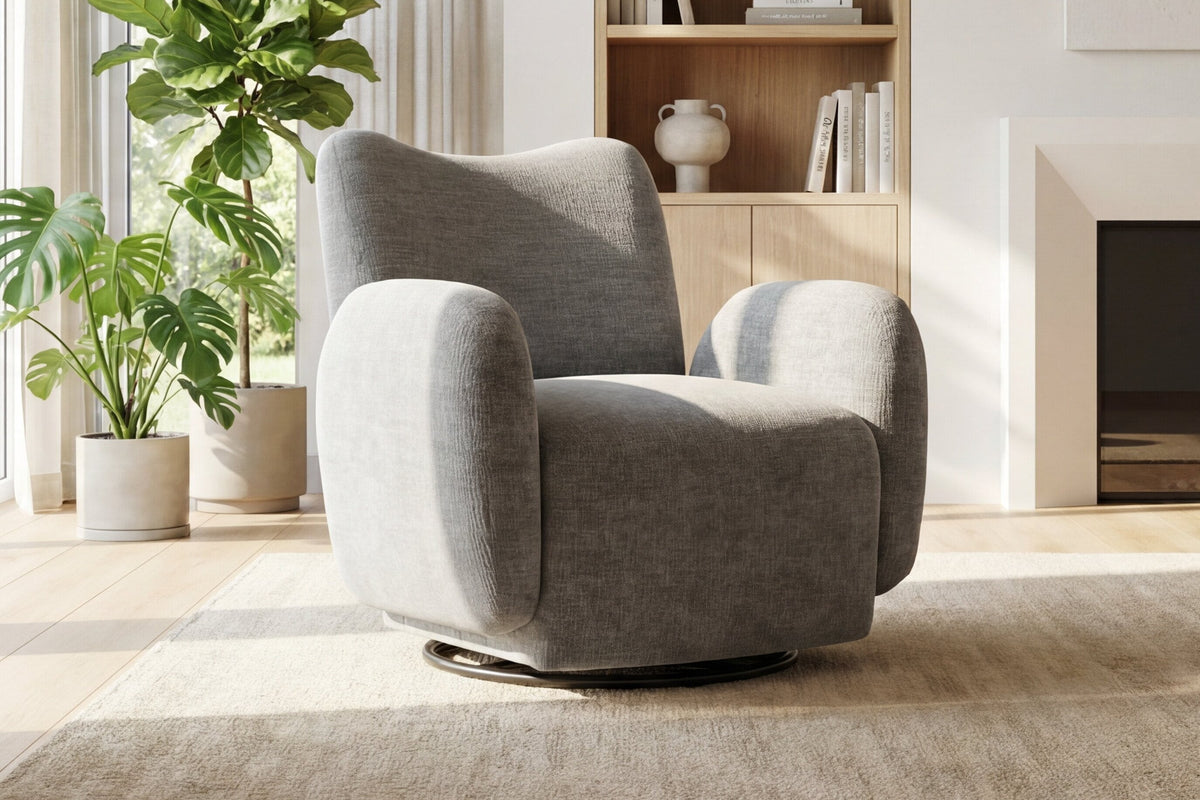 ZAVRIC 32" Swivel Accent Chair