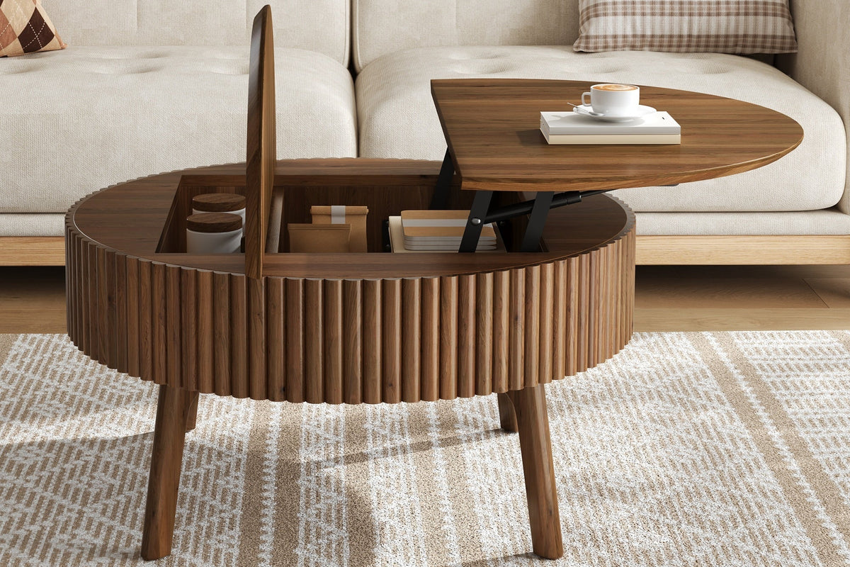 AVENZIO 30" Lift-Top Coffee Table with Storage