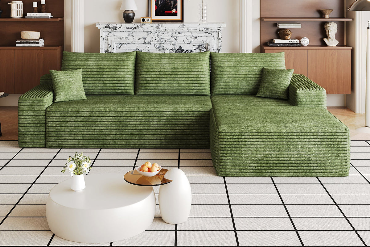 ORVITEX 107" Right Chaise Sofa
