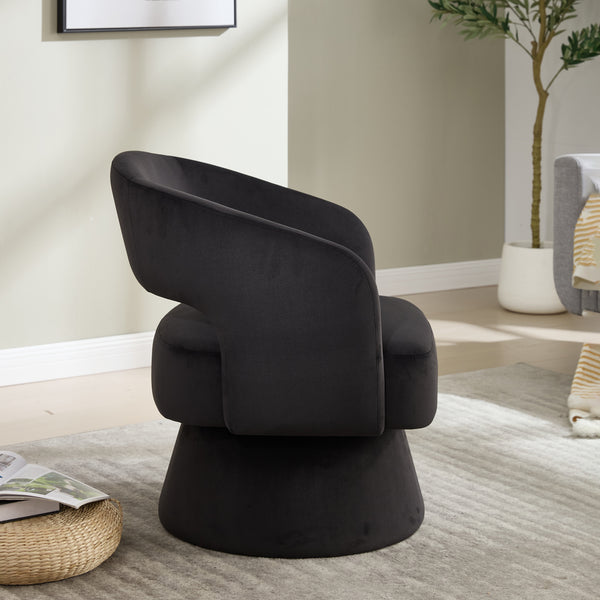 NOVELLE Velvet Swivel Chair