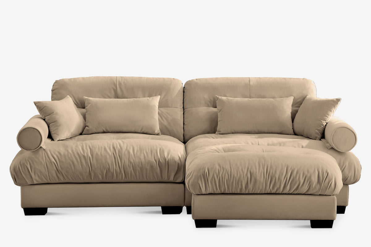 CLOUDIES 94&quot; Loveseat with 1 Ottoman