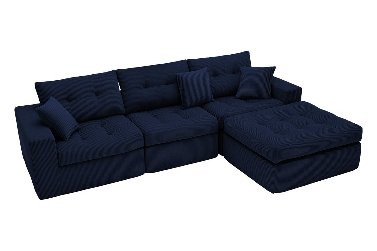 ZORVINA 113" Chaise Sofa
