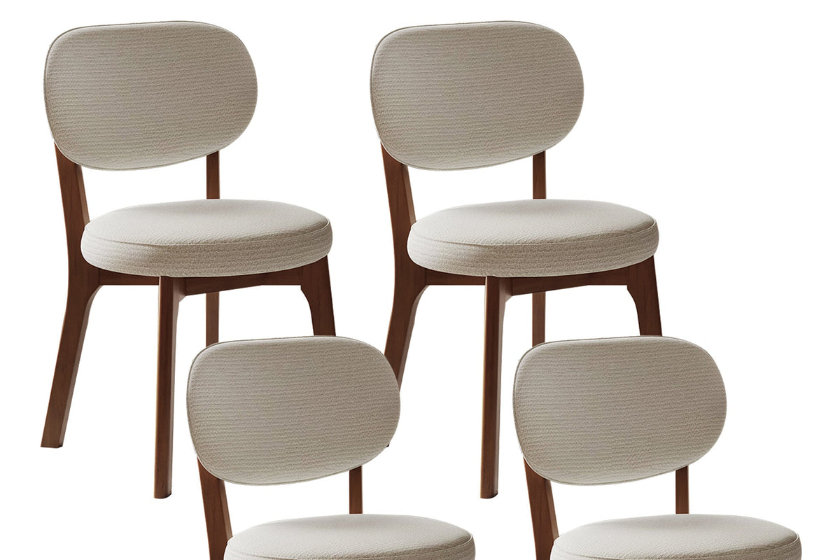 TRAVON Dining Chairs Set of 4