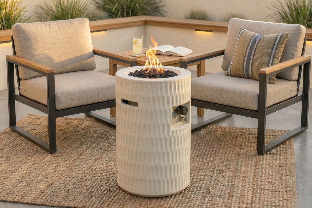 SYVIK 26" Propane Fire Pit