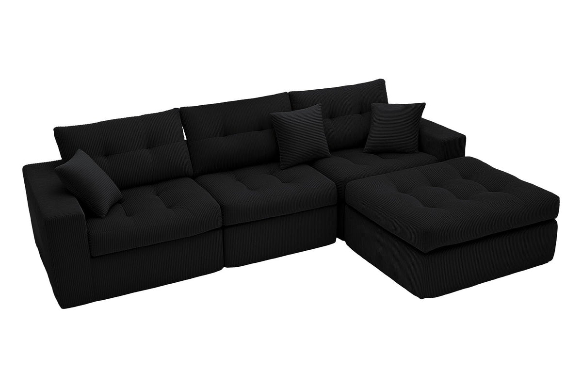 ZORVINA 113" Chaise Sofa
