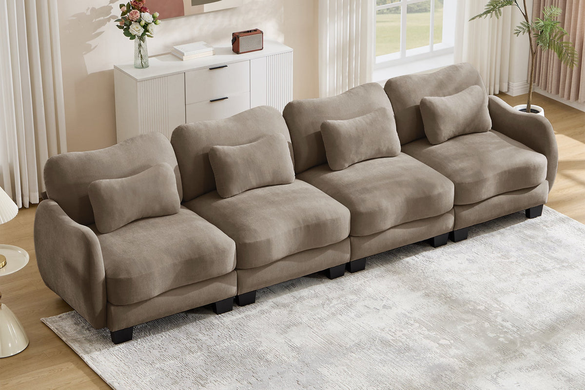 WAVE 131" 4-Seater Sofa