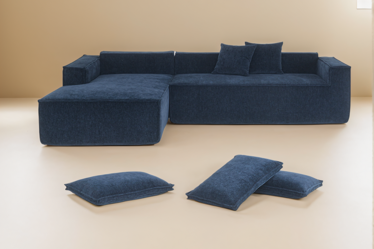NOUVA 112&quot; Chenille Sectional