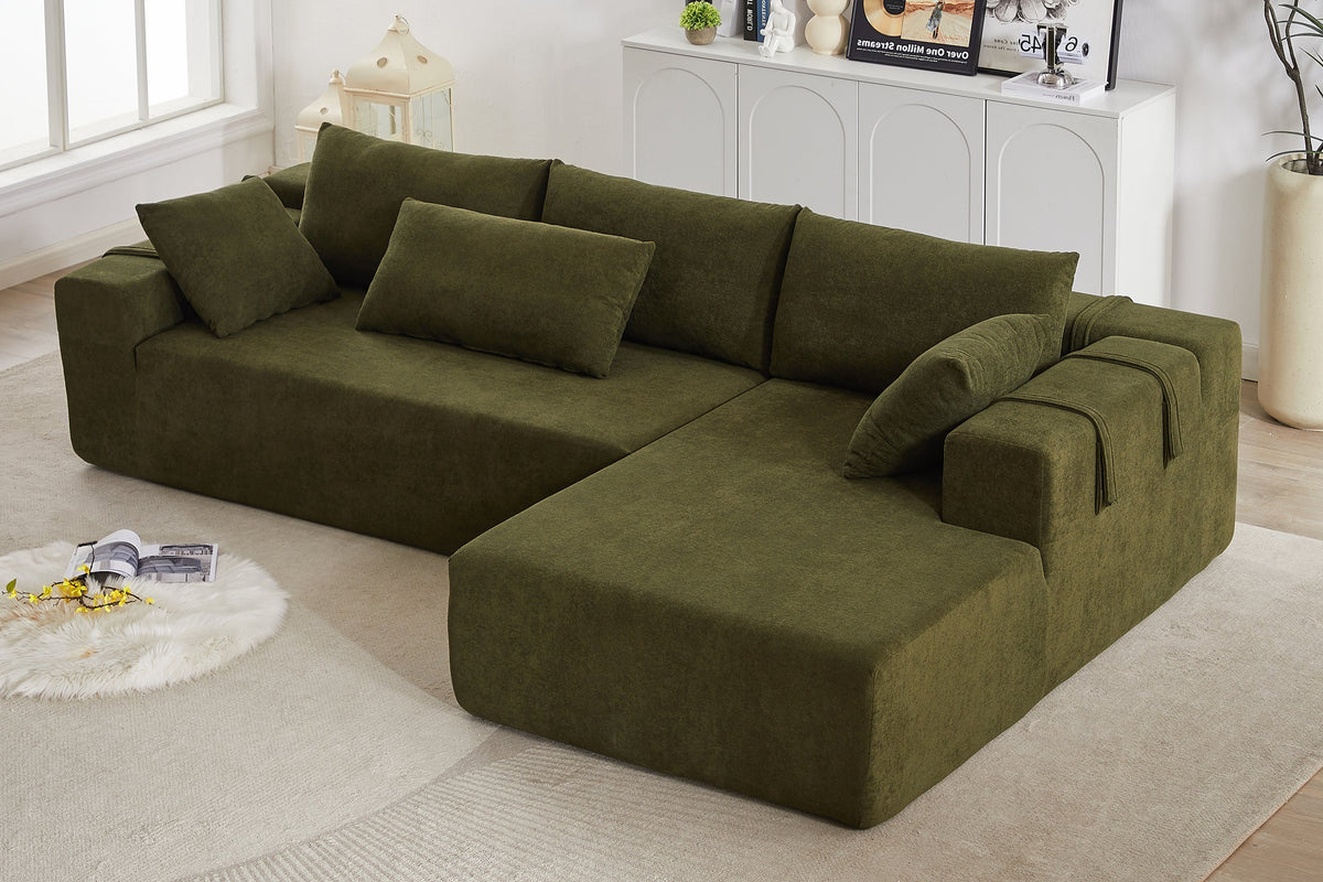 NOUVA 108" Right Chaise Sectional