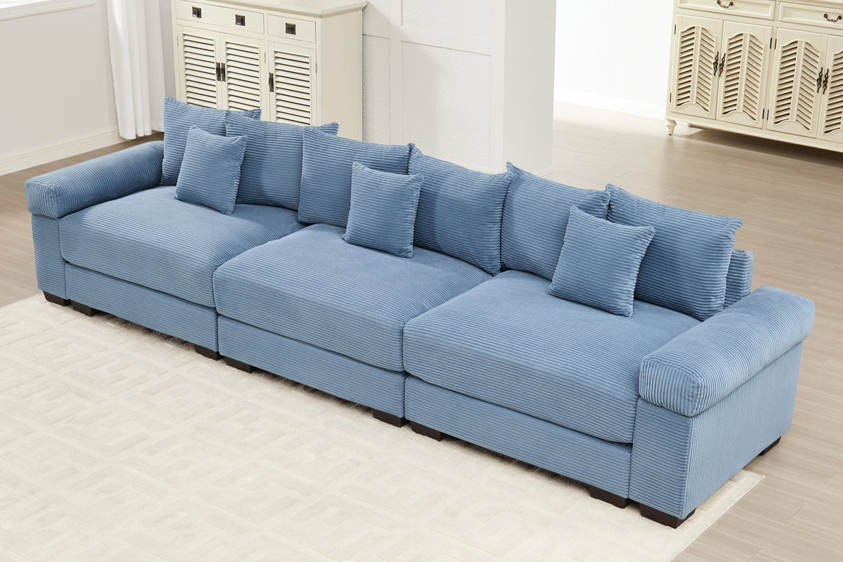 DESEO 130&quot; 3-Seater Sofa