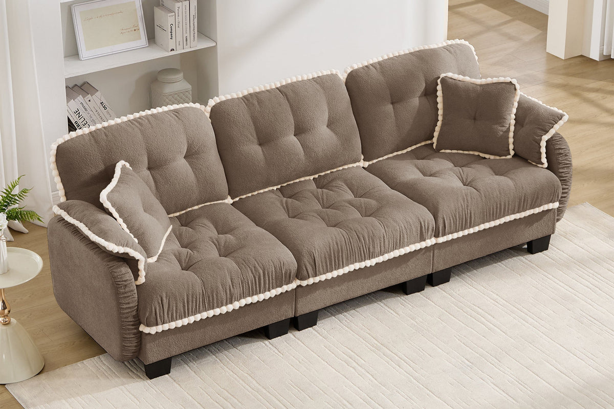 SANDRA 100" 3-Seater Sofa