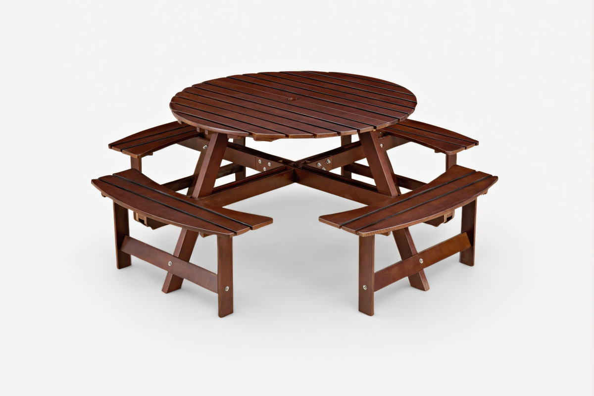 NOVIA 8 Seaters Outdoor Round Set