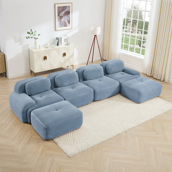 Mia Sectional Sofa Comfort