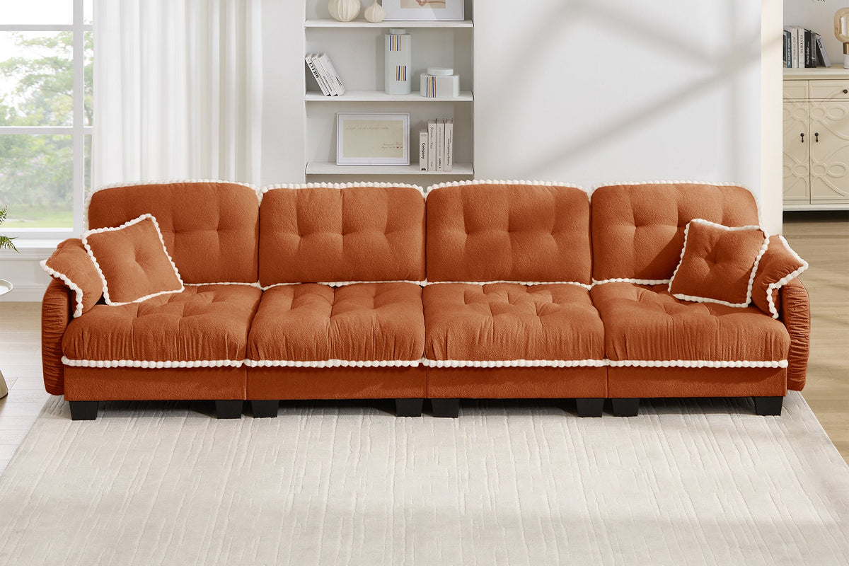 SANDRA 131" 4-Seater Sofa