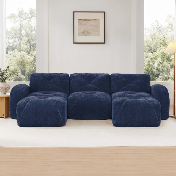 MYLO Stylish Velvet Sofa