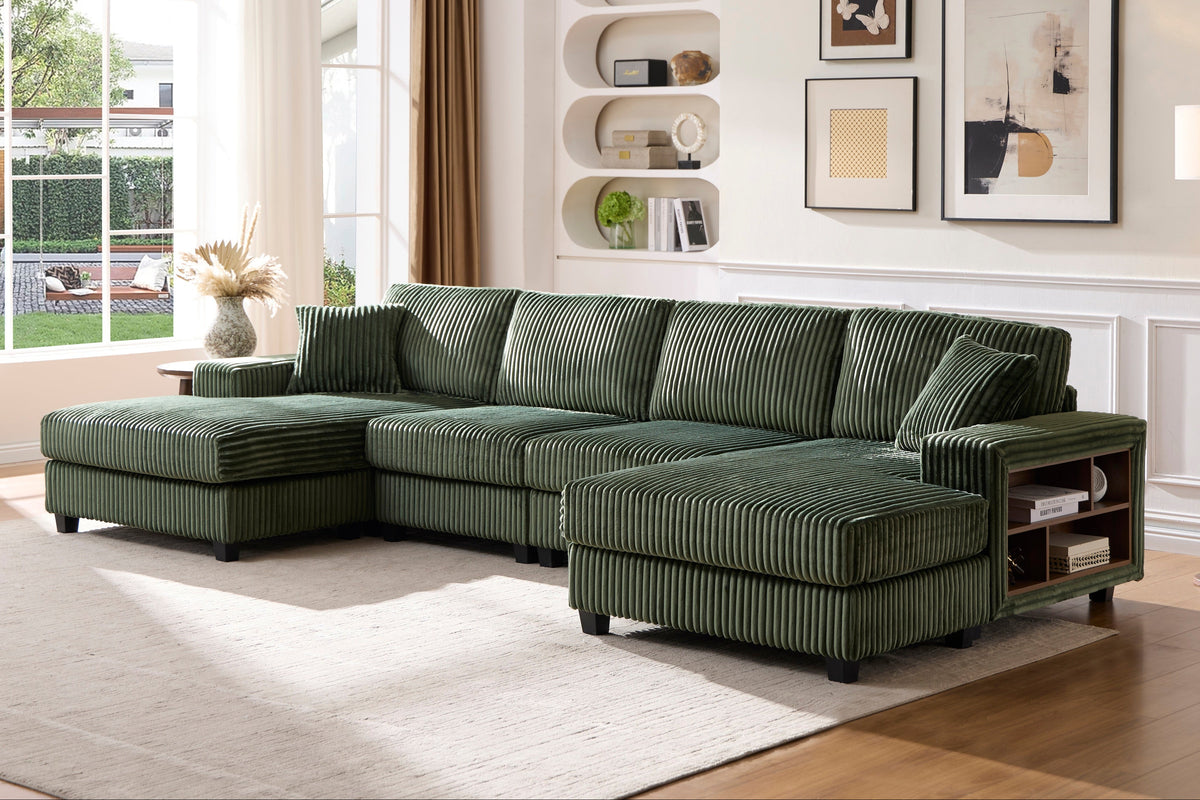 CUREN 139" Sleeper Sofa