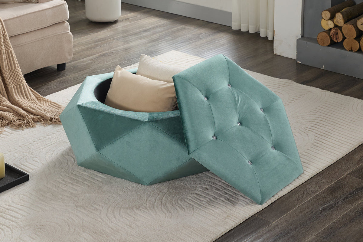 TARON 33" Storage Ottoman
