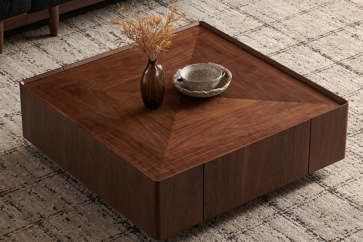BRENZIA 39" Coffee Table - Square