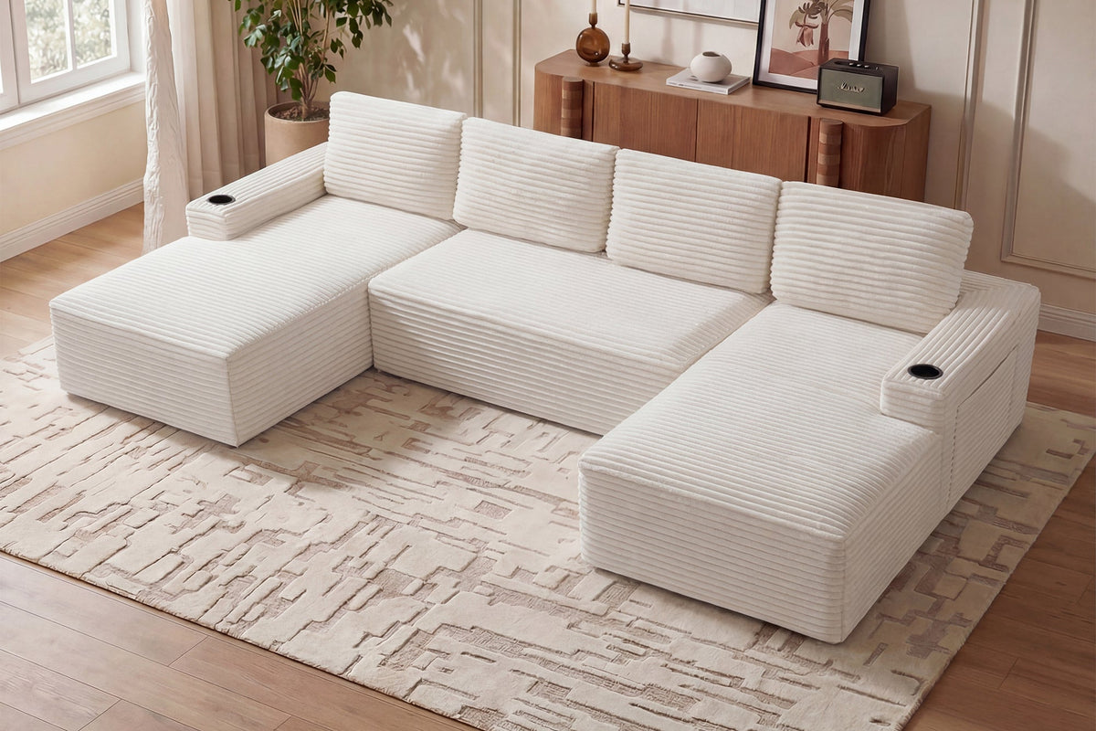 PENZARO 133" Sectional Sofa