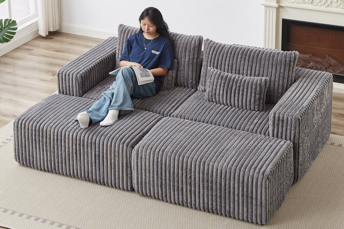 OPHELIA 87&quot; Oversized Sofa