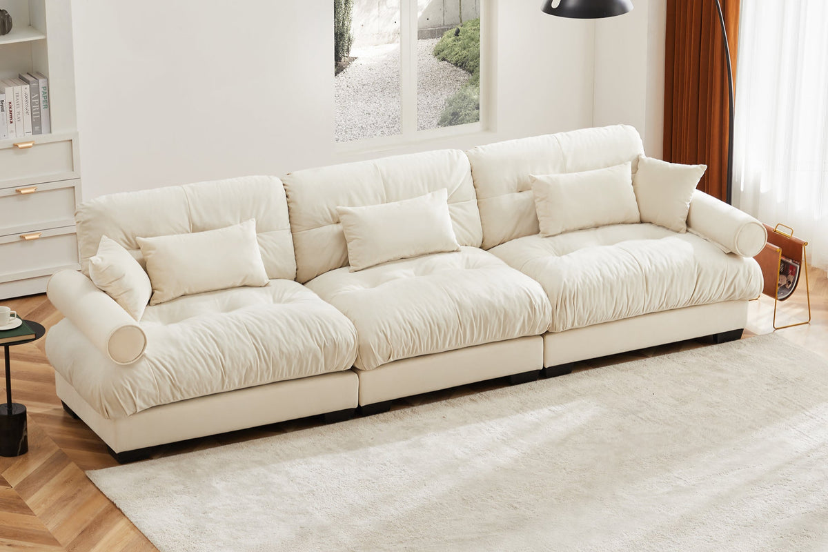 CLOUDIES 134&quot; 3 Seater Sofa