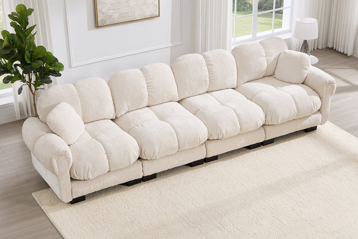 PRINCE 131" 4-Seater Sofa